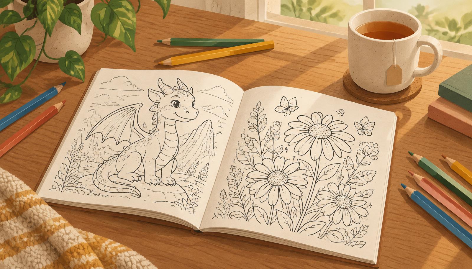 How to Create and Sell Coloring Books with AI (Amazon KDP, 2026)